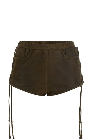fontaine-leather-mini-short