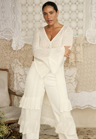 Jessa Pointelle Duster
