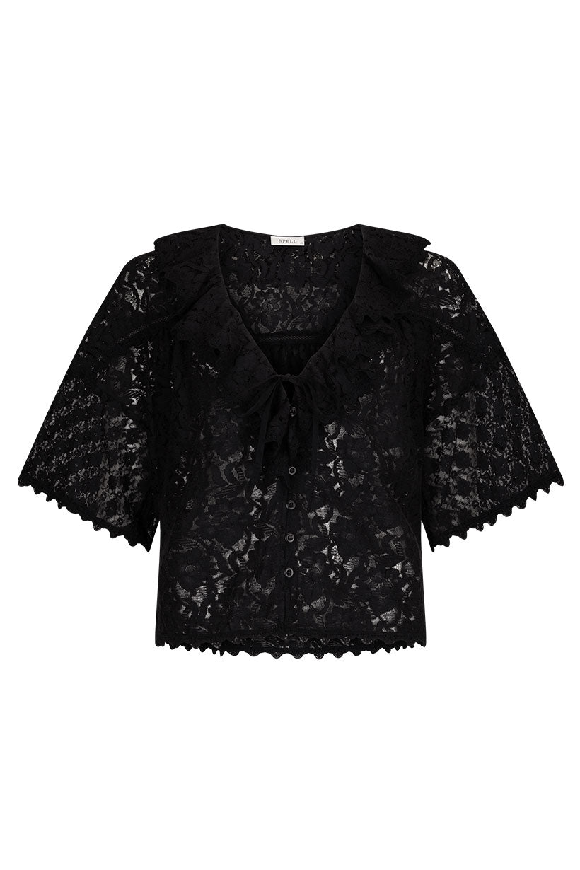 Lux Lisbon Lace Blouse